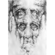 Zeichnung „Illusion 2” (2019) | Aneta & Filip Gębski – MIRAGES, figurative & surreale Kunst Zeichnung „Illusion 2” (2019) | Aneta & Filip Gębski – MIRAGES, figurative & surreale Kunst