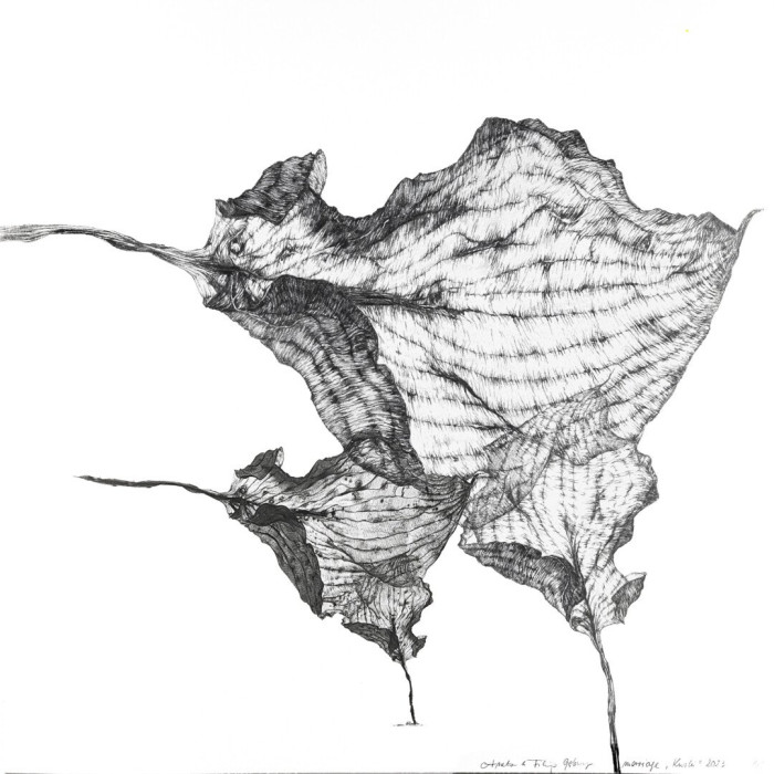Painting “Kurki”, 2023 – MIRAGES, photography & drawing Painting “Kurki”, 2023 – MIRAGES, photography & drawing