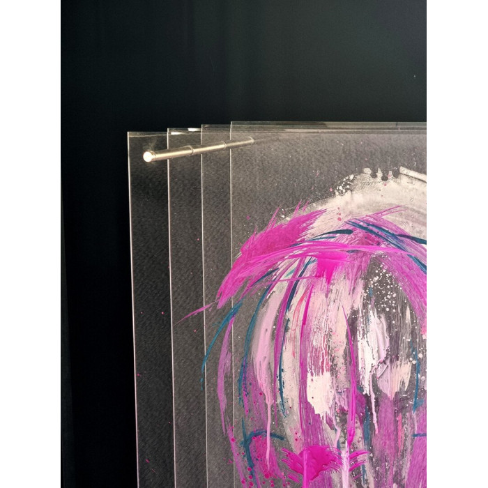 Installation „Ballon XXXIX“, 2023 – Plexiglas, Serie Autotelizität des Weges Installation „Ballon XXXIX“, 2023 – Plexiglas, Serie Autotelizität des Weges