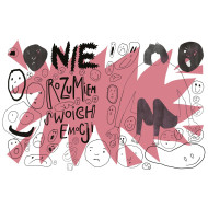 Grafik „Masken“ (2022) | Maja Żurawiecka – Digitaldruck, 100×70 cm, limitierte signierte Edition