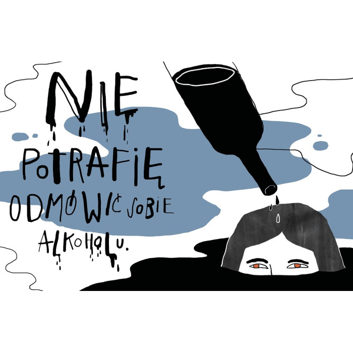 Grafik „Kałuża“ (2022) | Maja Żurawiecka – Digitaldruck, limitierte Auflage, signiert