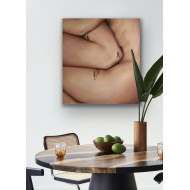 Tableau « Stéréométrie » (2023) | Joanna Czajkowska – abstraction géométrique et demi-nu contemporain Tableau « Stéréométrie » (2023) | Joanna Czajkowska – abstraction géométrique et demi-nu contemporain
