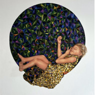 Obraz „Diamentowa Bajka” (2023) | Joanna Czajkowska – realizm magiczny i surrealizm w malarstwie figuratywnym Obraz „Diamentowa Bajka” (2023) | Joanna Czajkowska – realizm magiczny i surrealizm w malarstwie figuratywnym
