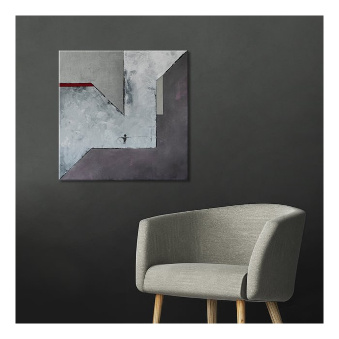 Painting “The Traveller” (2020) | Dorota Kiermasz – real abstraction of solitude and discovery Painting “The Traveller” (2020) | Dorota Kiermasz – real abstraction of solitude and discovery