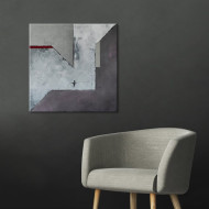 Peinture « Le Voyageur » (2020) | Dorota Kiermasz – abstraction réelle sur la solitude et la recherche de soi Peinture « Le Voyageur » (2020) | Dorota Kiermasz – abstraction réelle sur la solitude et la recherche de soi