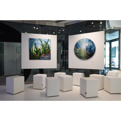Peinture « Posidonia Plant » (2024) | Emilia Maryniak – art, nature et équilibre écologique Peinture « Posidonia Plant » (2024) | Emilia Maryniak – art, nature et équilibre écologique