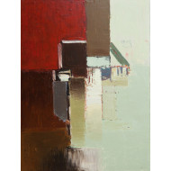 Obraz „Vox” (2024) | Roman Goss – olej na płótnie, 60×80 cm