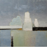 Obraz „Miracle” (2024) | Roman Goss – olej na płótnie, 70×70 cm