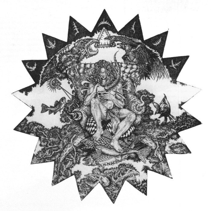 Gravure « Sept de Mes Côtes » (2011) | Przemysław Tyszkiewicz – eau-forte, 50×50 cm