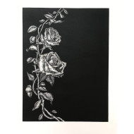 „Mondgarten“ (2020) | Przemysław Tyszkiewicz – Radierung & Aquatinta, 40×53 cm