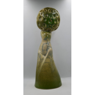 Sculpture “Poison Lady” (2024) | Roland Kościółek – glazed ceramic, limited edition