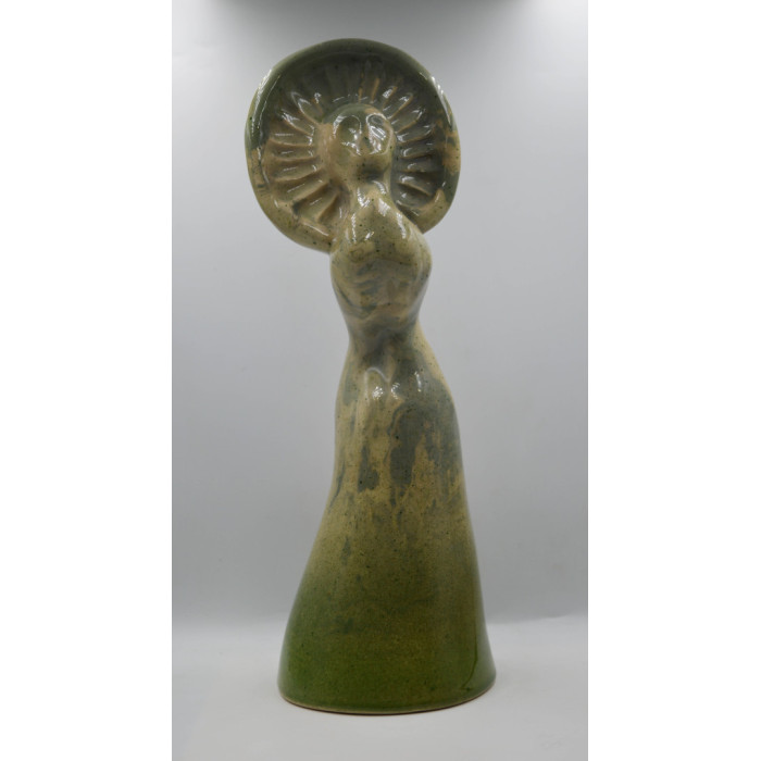 Sculpture “Poison Lady” (2024) | Roland Kościółek – glazed ceramic, limited edition