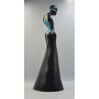 Sculpture “Lady Atom” (2022) | Roland Kościółek – glazed ceramic, limited edition