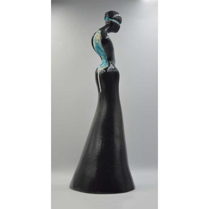 Sculpture “Lady Atom” (2022) | Roland Kościółek – glazed ceramic, limited edition