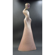 Sculpture “Lady Atom” (2022) | Roland Kościółek – glazed ceramic, limited edition
