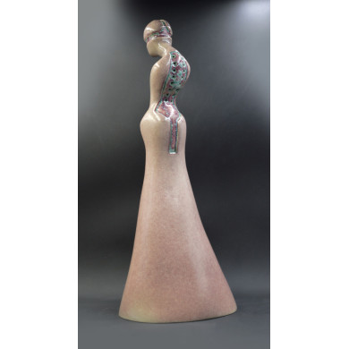 Skulptur „Lady Atom“ (2022) | Roland Kościółek – glasierte Keramik, limitierte Edition