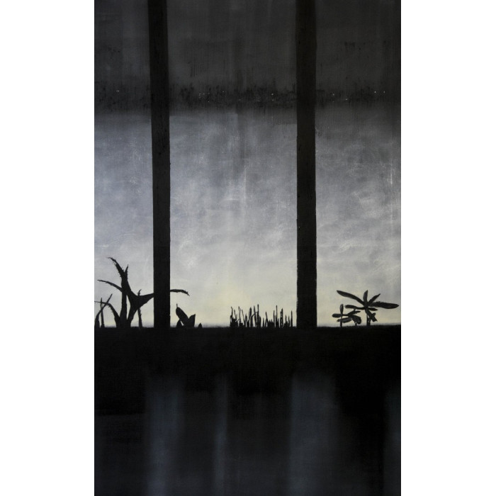 Painting “Polish pantone IV” (2024) | Izabela Siemiątkowska – minimalist play of light and shadow Painting “Polish pantone IV” (2024) | Izabela Siemiątkowska – minimalist play of light and shadow