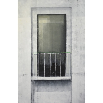 Tableau « Polish pantone V » (2024) | Izabela Siemiątkowska – abstraction minimaliste à l’huile Tableau « Polish pantone V » (2024) | Izabela Siemiątkowska – abstraction minimaliste à l’huile