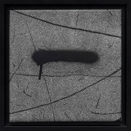 Estampe artistique « Okruchy_39 » – Linogravure sur toile avec spray Estampe artistique « Okruchy_39 » – Linogravure sur toile avec spray