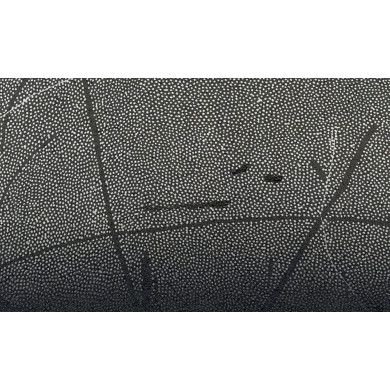 Grafika „Okruchy_22” – linoryt na papierze Zerkall z rysunkiem kredką Grafika „Okruchy_22” – linoryt na papierze Zerkall z rysunkiem kredką