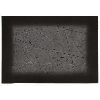 Estampe artistique « Watch Your Step_01 » – Linogravure sur papier Zerkall (édition 2/5 V.E.) Estampe artistique « Watch Your Step_01 » – Linogravure sur papier Zerkall (édition 2/5 V.E.)