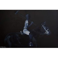 Gemälde „Shade of polo” – Acryl auf Leinwand, 90×60 cm Gemälde „Shade of polo” – Acryl auf Leinwand, 90×60 cm