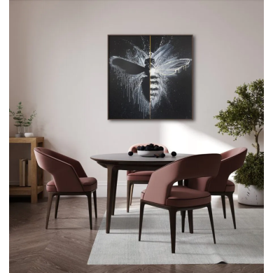 Gemälde „Biene“, 2023 – Acryl, Serie Dichotomie der Persönlichkeit Gemälde „Biene“, 2023 – Acryl, Serie Dichotomie der Persönlichkeit