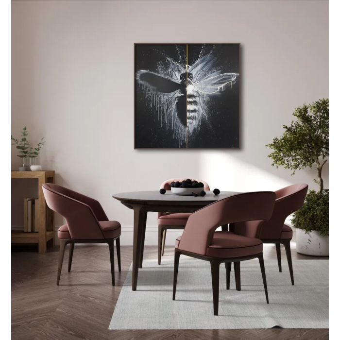 Gemälde „Biene“, 2023 – Acryl, Serie Dichotomie der Persönlichkeit Gemälde „Biene“, 2023 – Acryl, Serie Dichotomie der Persönlichkeit