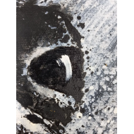 Gemälde „Biene“, 2023 – Acryl, Serie Dichotomie der Persönlichkeit Gemälde „Biene“, 2023 – Acryl, Serie Dichotomie der Persönlichkeit