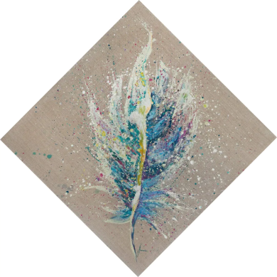 Peinture « Shape of a Woman IV », 2018 – acrylique sur lin Peinture « Shape of a Woman IV », 2018 – acrylique sur lin