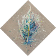 Peinture « Shape of a Woman IV », 2018 – acrylique sur lin Peinture « Shape of a Woman IV », 2018 – acrylique sur lin