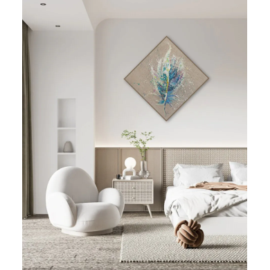 Peinture « Shape of a Woman IV », 2018 – acrylique sur lin Peinture « Shape of a Woman IV », 2018 – acrylique sur lin