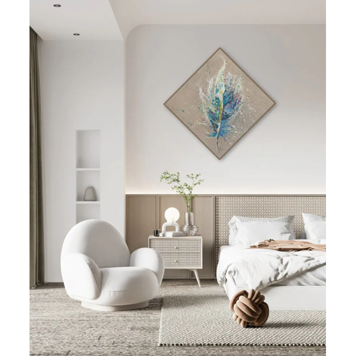 Peinture « Shape of a Woman IV », 2018 – acrylique sur lin Peinture « Shape of a Woman IV », 2018 – acrylique sur lin