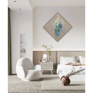 Peinture « Shape of a Woman IV », 2018 – acrylique sur lin Peinture « Shape of a Woman IV », 2018 – acrylique sur lin
