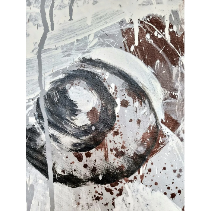 Gemälde „Eule II“, 2021 | Magda Maciaszek – Acryl 160×180 cm Gemälde „Eule II“, 2021 | Magda Maciaszek – Acryl 160×180 cm