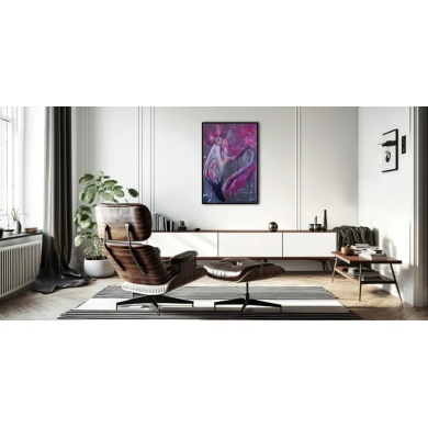 Gemälde „Flaming VIII“, 2020 | Magda Maciaszek – Acryl auf Leinwand Gemälde „Flaming VIII“, 2020 | Magda Maciaszek – Acryl auf Leinwand