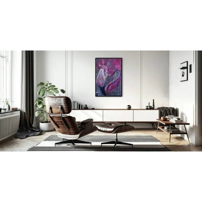 Gemälde „Flaming VIII“, 2020 | Magda Maciaszek – Acryl auf Leinwand Gemälde „Flaming VIII“, 2020 | Magda Maciaszek – Acryl auf Leinwand