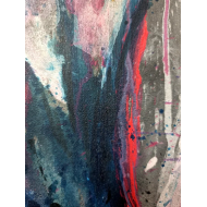 Gemälde „Flaming VIII“, 2020 | Magda Maciaszek – Acryl auf Leinwand Gemälde „Flaming VIII“, 2020 | Magda Maciaszek – Acryl auf Leinwand