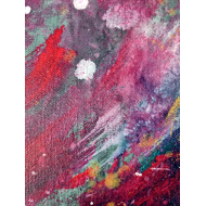 Gemälde „Flaming VIII“, 2020 | Magda Maciaszek – Acryl auf Leinwand Gemälde „Flaming VIII“, 2020 | Magda Maciaszek – Acryl auf Leinwand