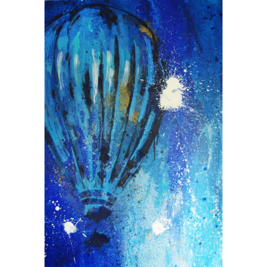 Gemälde „Ballon XXXVIII“, 2020 | Magda Maciaszek – Serie Autotelizität des Weges Gemälde „Ballon XXXVIII“, 2020 | Magda Maciaszek – Serie Autotelizität des Weges