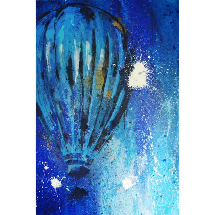 Gemälde „Ballon XXXVIII“, 2020 | Magda Maciaszek – Serie Autotelizität des Weges Gemälde „Ballon XXXVIII“, 2020 | Magda Maciaszek – Serie Autotelizität des Weges
