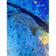 “Balloon XXXVIII” (2020) by Magda Maciaszek – acrylic on canvas 120×80 cm