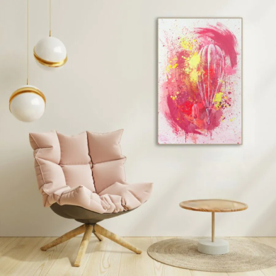Peinture « Ballon XIII », 2020 | Magda Maciaszek – série Autotélisme du chemin Peinture « Ballon XIII », 2020 | Magda Maciaszek – série Autotélisme du chemin