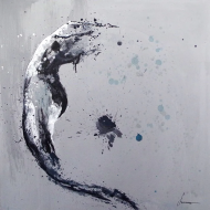 Gemälde „She III“, 2021 | Magda Maciaszek – Serie Splash Woman Gemälde „She III“, 2021 | Magda Maciaszek – Serie Splash Woman