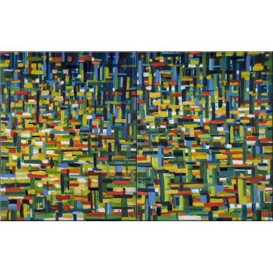 Peinture « Esprits de la Forêt » (2022) | Anna Rendecka – huile sur toile, abstraction contemporaine Peinture « Esprits de la Forêt » (2022) | Anna Rendecka – huile sur toile, abstraction contemporaine