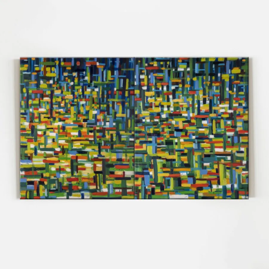 Peinture « Esprits de la Forêt » (2022) | Anna Rendecka – huile sur toile, abstraction contemporaine Peinture « Esprits de la Forêt » (2022) | Anna Rendecka – huile sur toile, abstraction contemporaine