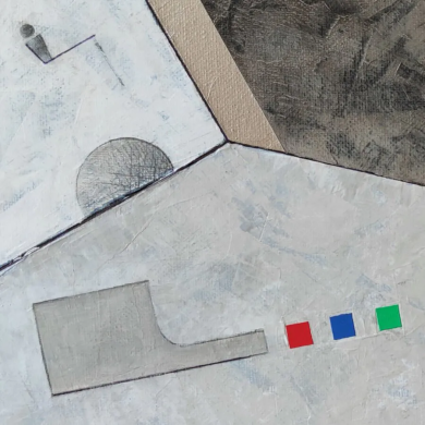 Peinture « À la recherche du passage » (2020) | Dorota Kiermasz – abstraction réelle Peinture « À la recherche du passage » (2020) | Dorota Kiermasz – abstraction réelle