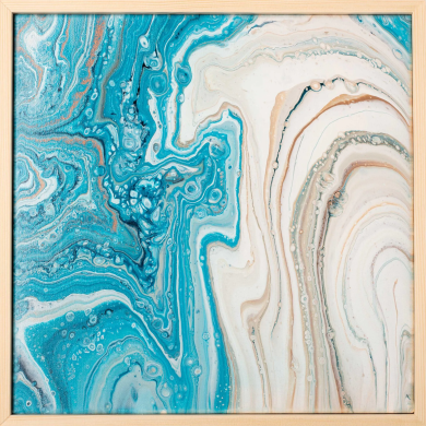 Gemälde „Motion 2“ (2022) | Ela Kubat – Acryl-Pouring-Kunst in Blautönen Gemälde „Motion 2“ (2022) | Ela Kubat – Acryl-Pouring-Kunst in Blautönen