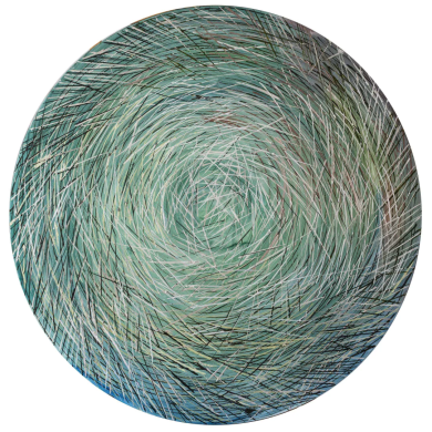 Peinture « Posidonia Mandala » (2024) | Emilia Maryniak – huile, nature et harmonie spirituelle Peinture « Posidonia Mandala » (2024) | Emilia Maryniak – huile, nature et harmonie spirituelle