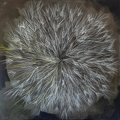 Peinture « Pissenlit » (2022) | Emilia Maryniak – acrylique, nature et poésie de l’éphémère Peinture « Pissenlit » (2022) | Emilia Maryniak – acrylique, nature et poésie de l’éphémère
